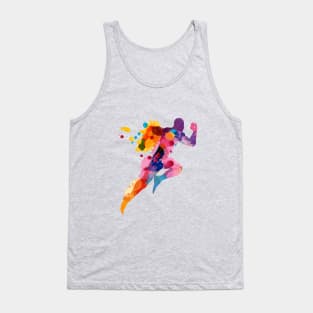 Running Man Tank Top